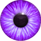 Фиолетовые линзы